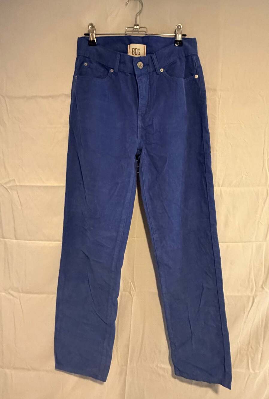 BDG Pegged Cowboy Corduroy Pants Size 24